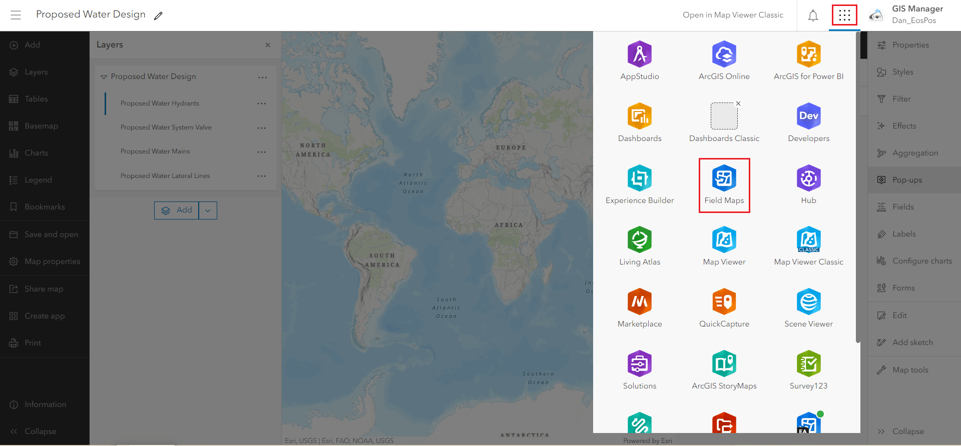 20 ArcGIS Online Field Maps App