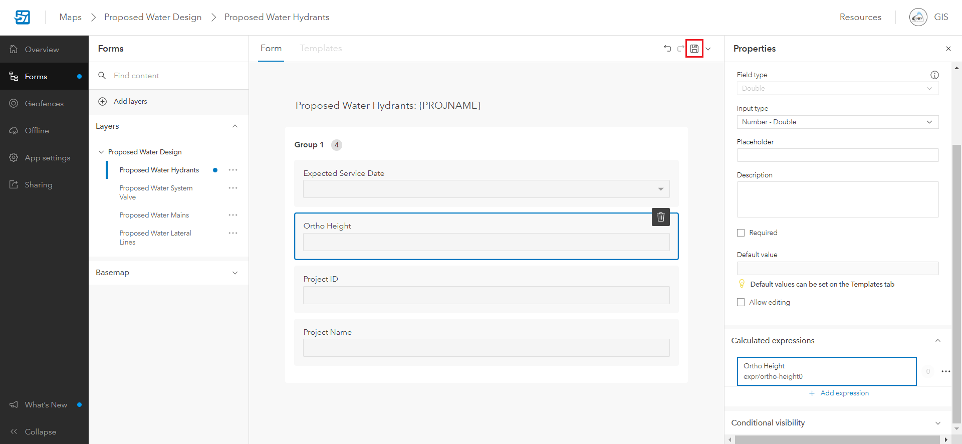 25 ArcGIS Online Field Maps App Save Form