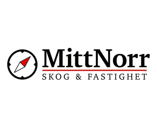 MittNor Skog &amp; Fastighet Logo