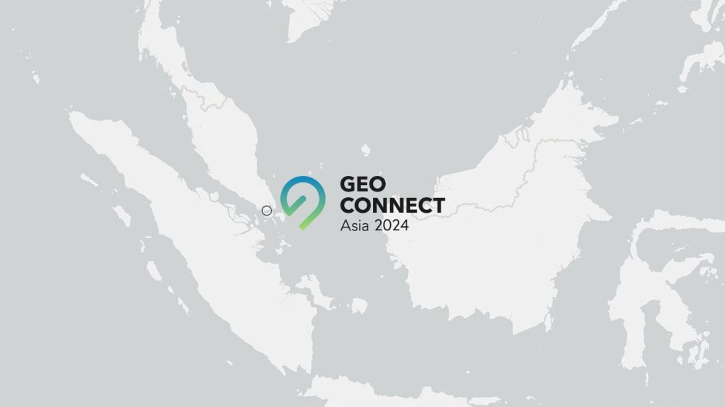 Geo Connect Asia 2024 with Eos Positioning Systems in Singapore