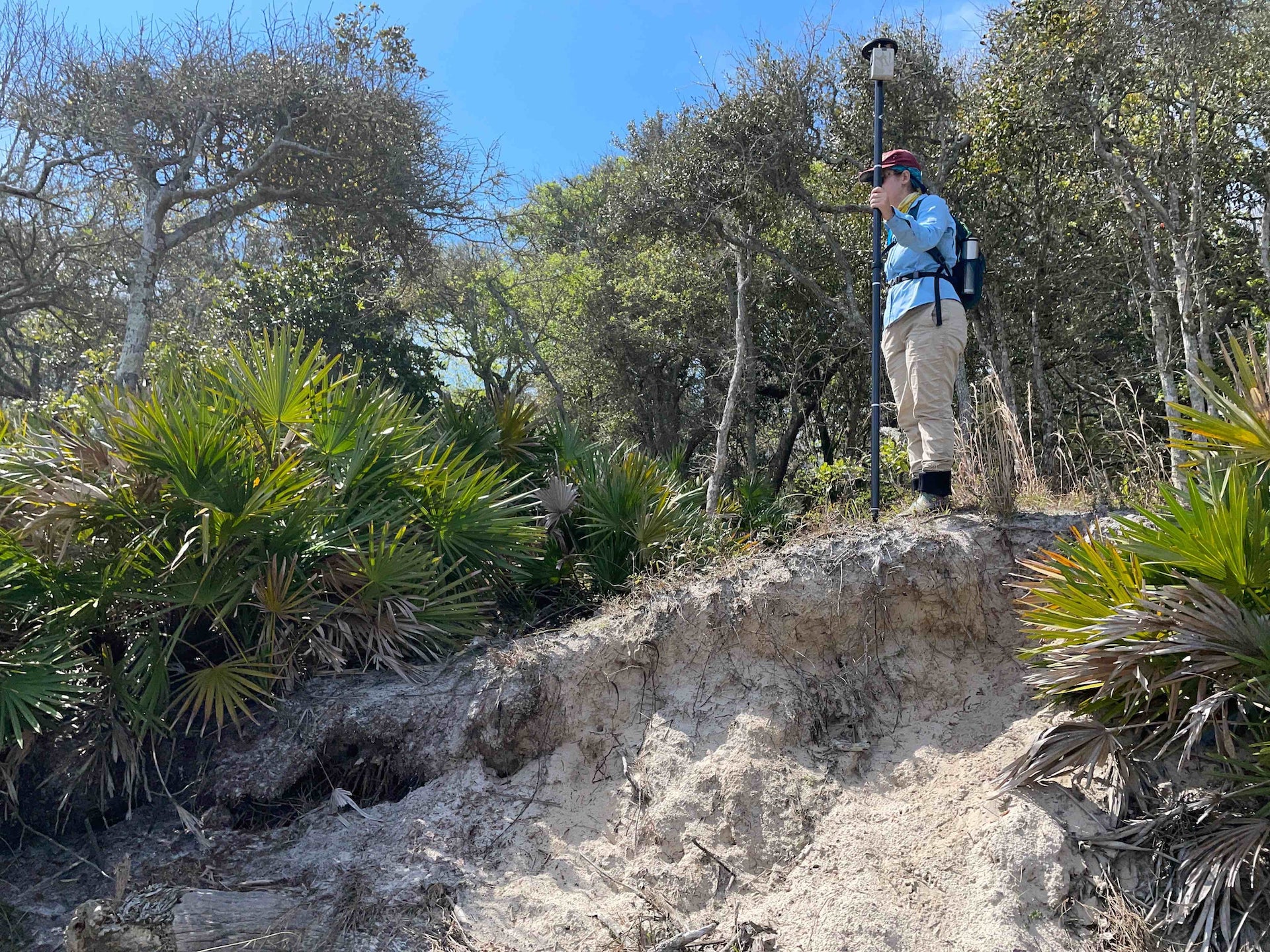 FPAN uses the Eos Arrow Gold to track erosion on shorelines