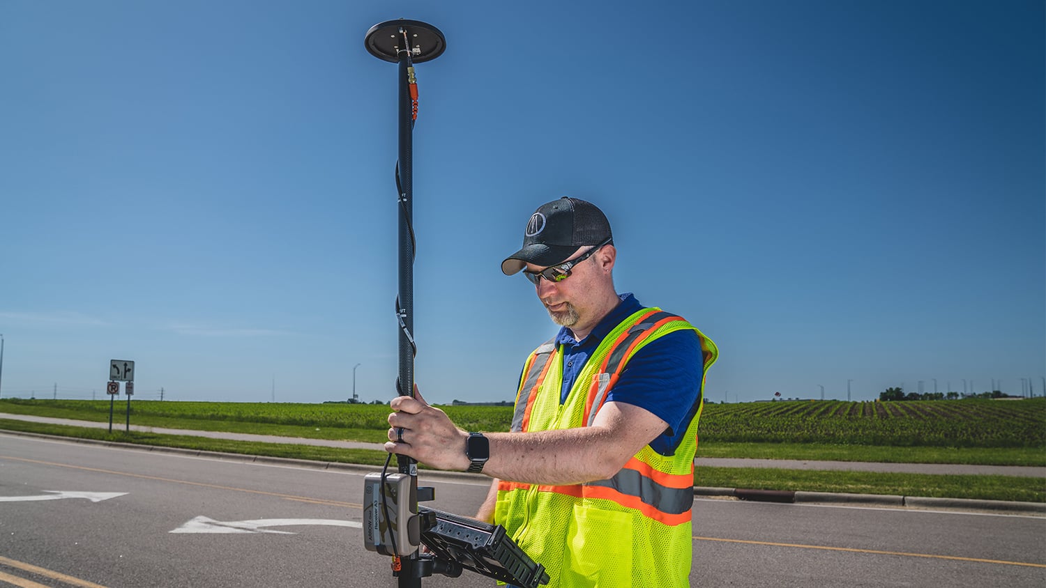 Consultant David Malm uses the Arrow Gold for High Accuracy Data Collection 2