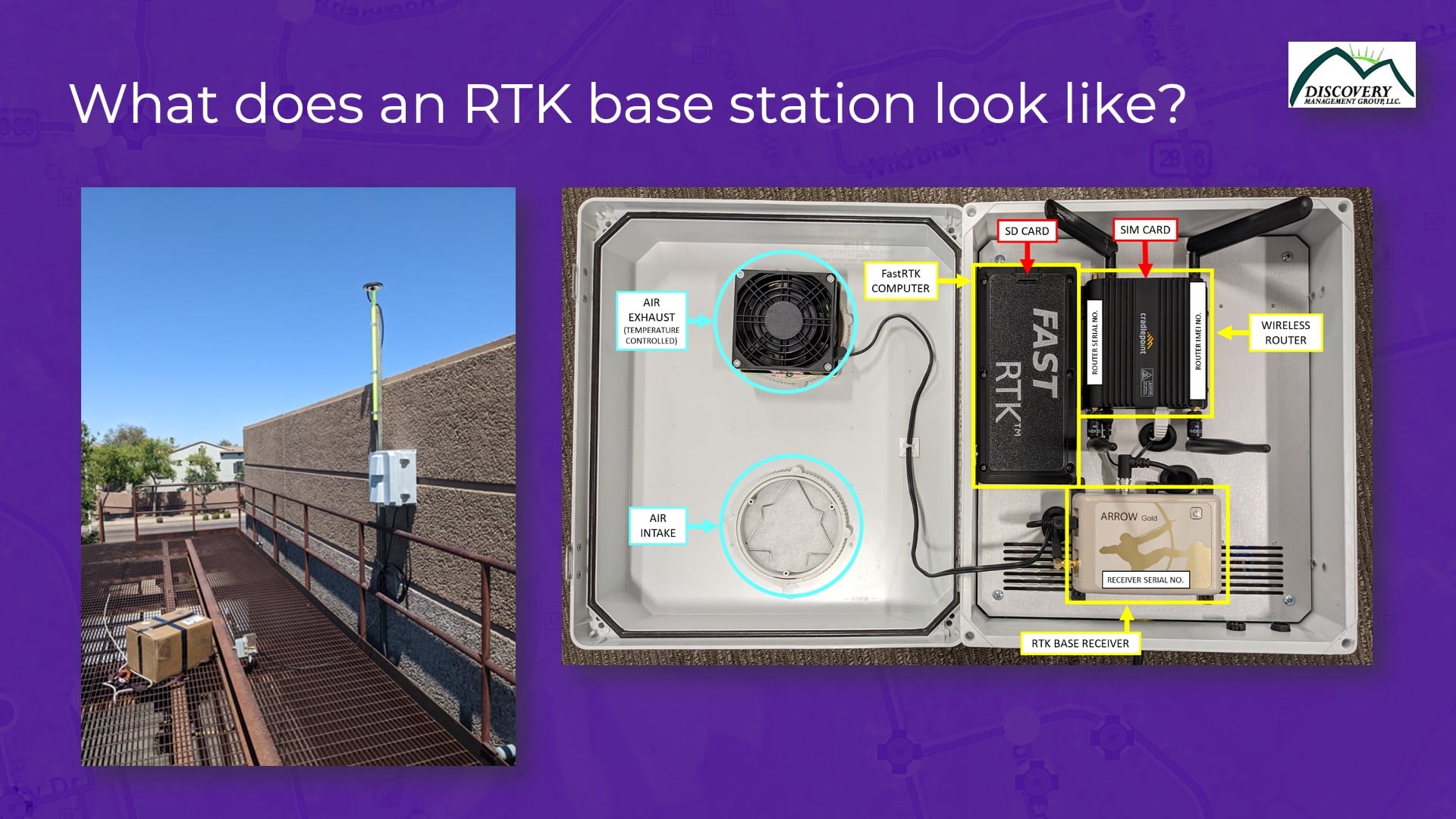 What does an RTK base station look like
