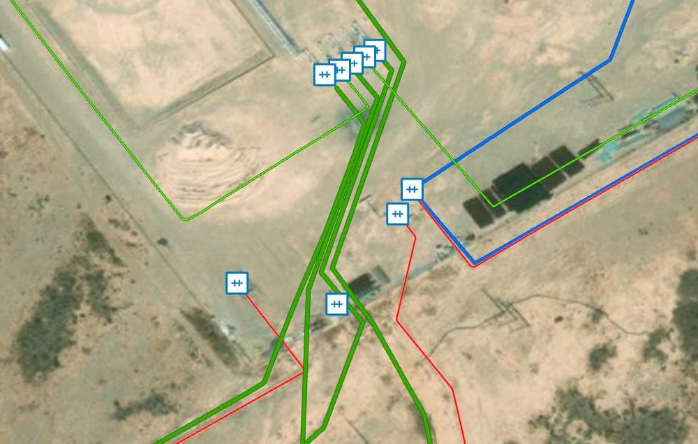 Pipeline launcher/receivers map, high accuracy GNSS, ArcGIS Field Maps, Arrow Gold