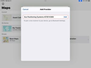 How to Set Your Eos GNSS Receiver as the Location Provider
