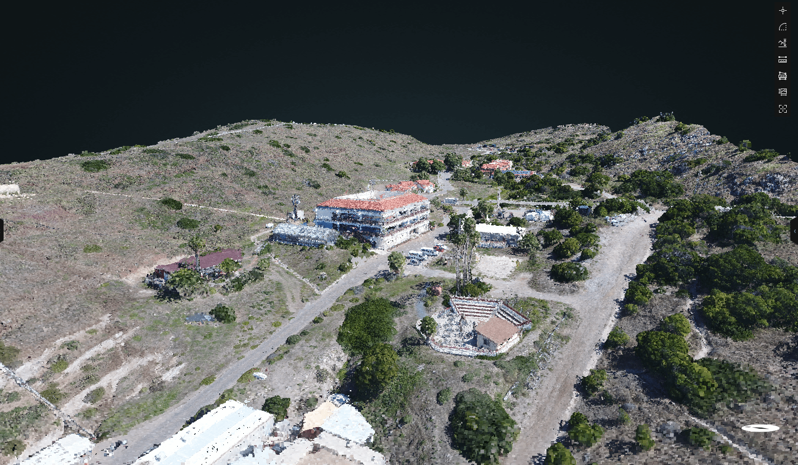 GeoAcuity and USC students create a 3D point cloud of Catalina Island in California using high-accuracy drone imagery georeferenced with the Eos Arrow Gold GNSS receiver for ground control points GCPs