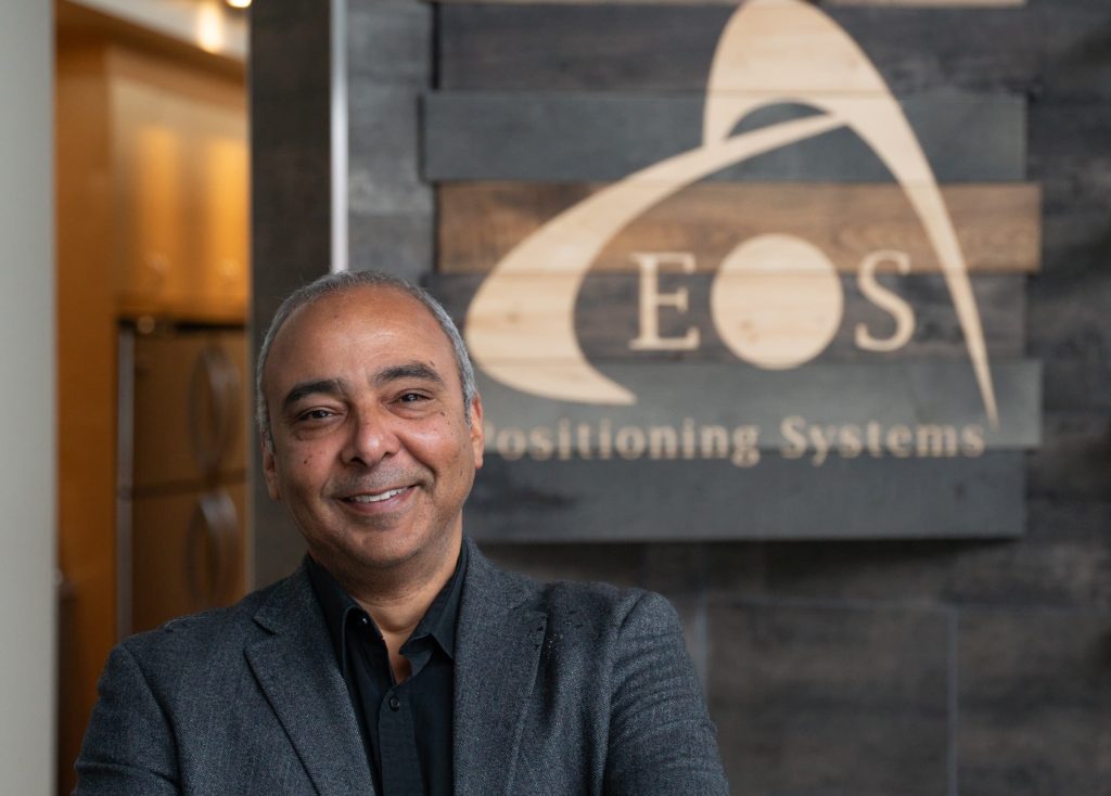 Jean-Yves Lauture, CTO, Eos Positioning Systems, headquarters Canada 2024