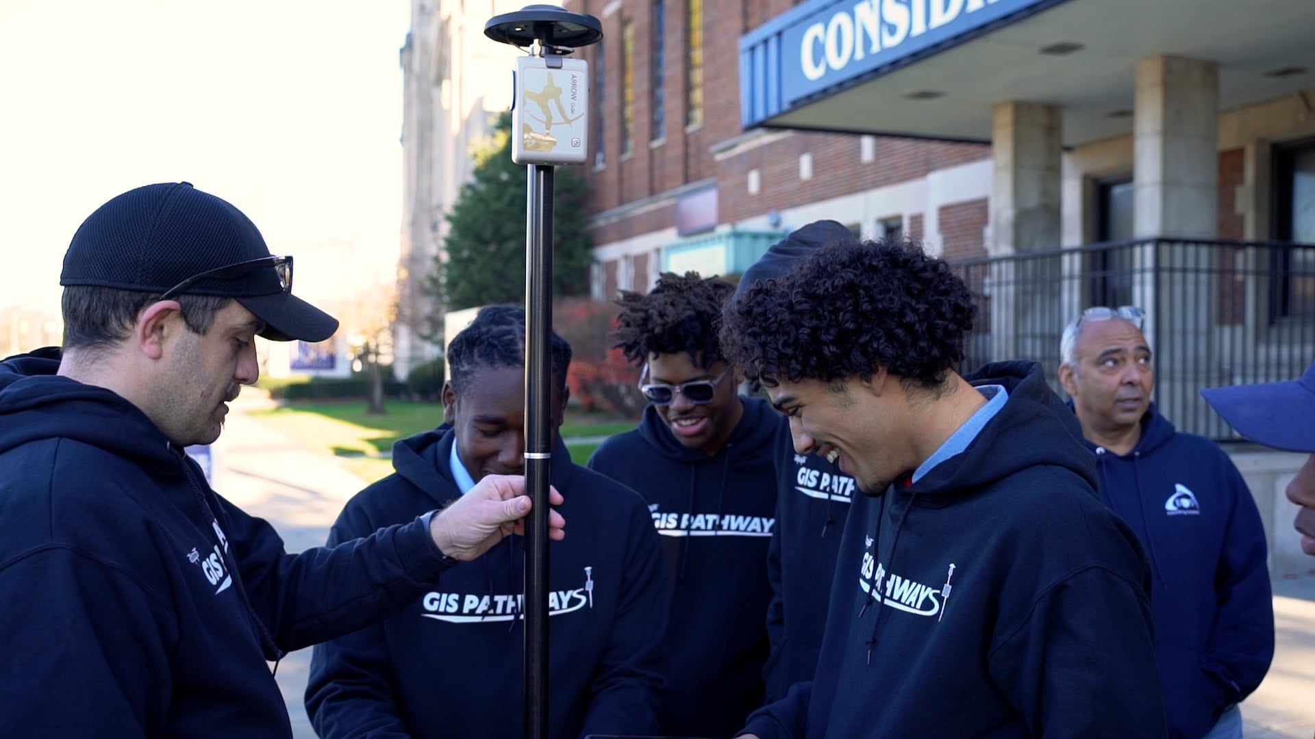 GIS Pathways Students Map Ground Control Points in Detroit, Michigan