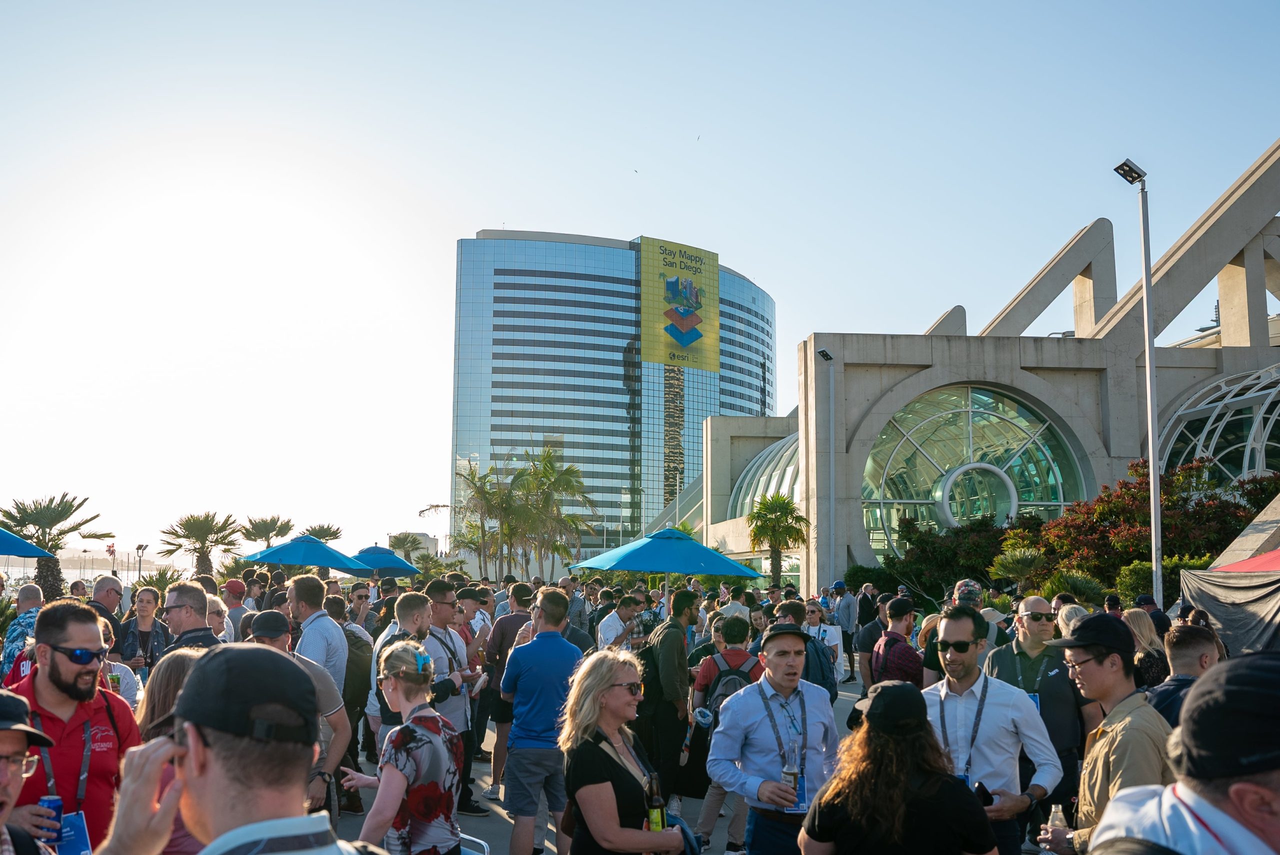 Esri Canada, Esri Canada Night, 2024 Esri User Conference UC, San Diego, California, San Diego Convention Center terrace