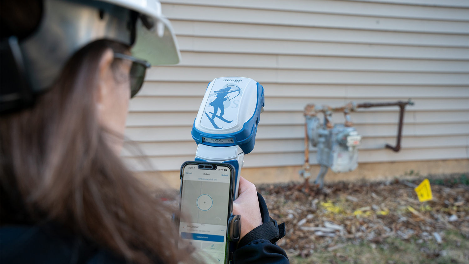 Skadi 200 Mapping Gas Meter in the Field