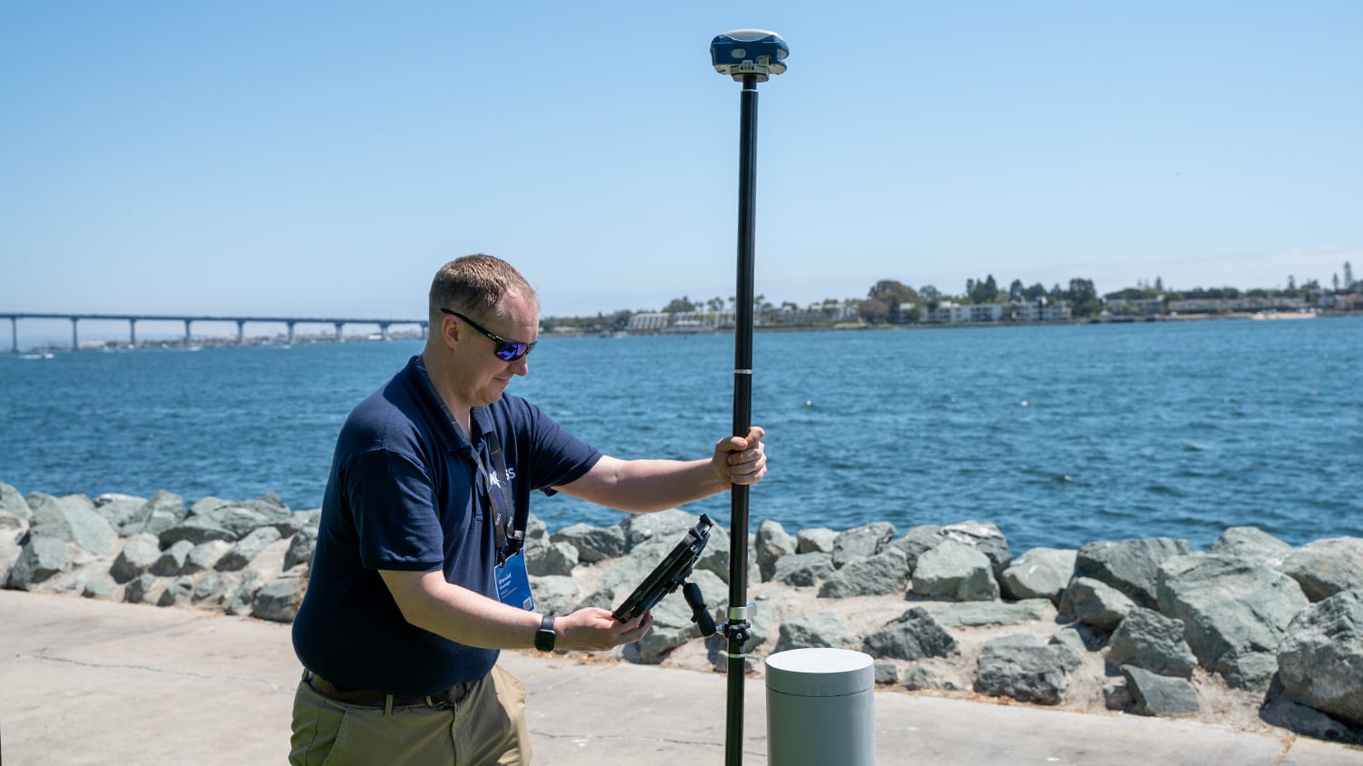 Skadi Gold high-accuracy RTK GNSS receiver in San Diego, California