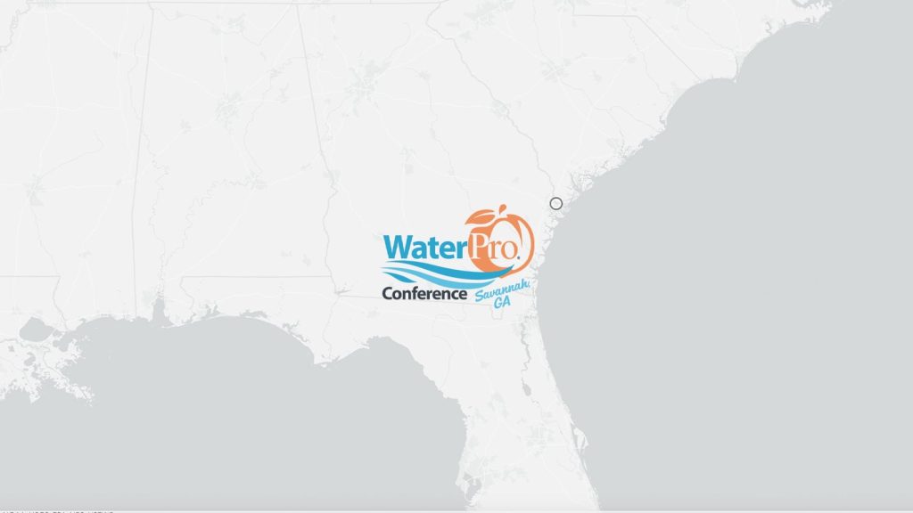 WaterPro 2024 with Eos Positioning Systems in Savannah, Georgia, GA