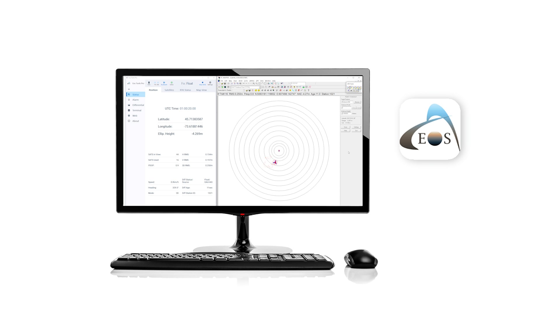 Eos Tools Pro and PC Mapper - Testing Galileo HAS in Phase 1