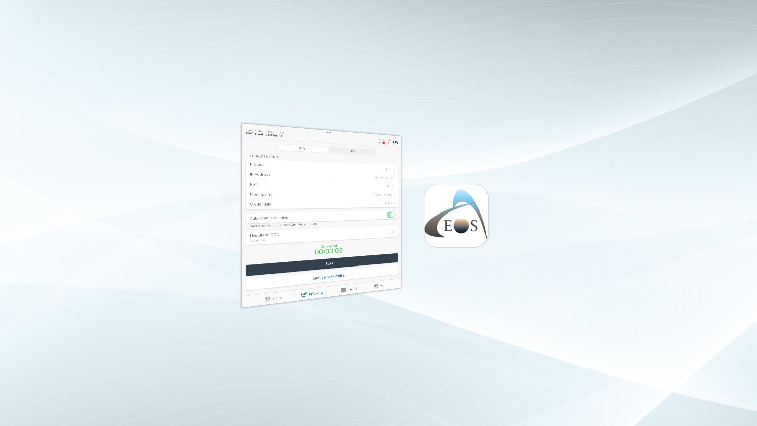 How to Configure Eos Tools Pro for RTK on iOS with Eos GNSS Receivers