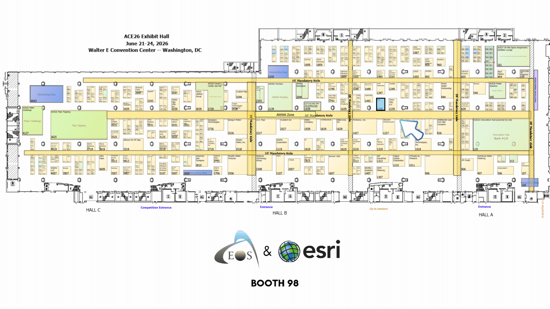 Floorplan 2026 AWWA ACE