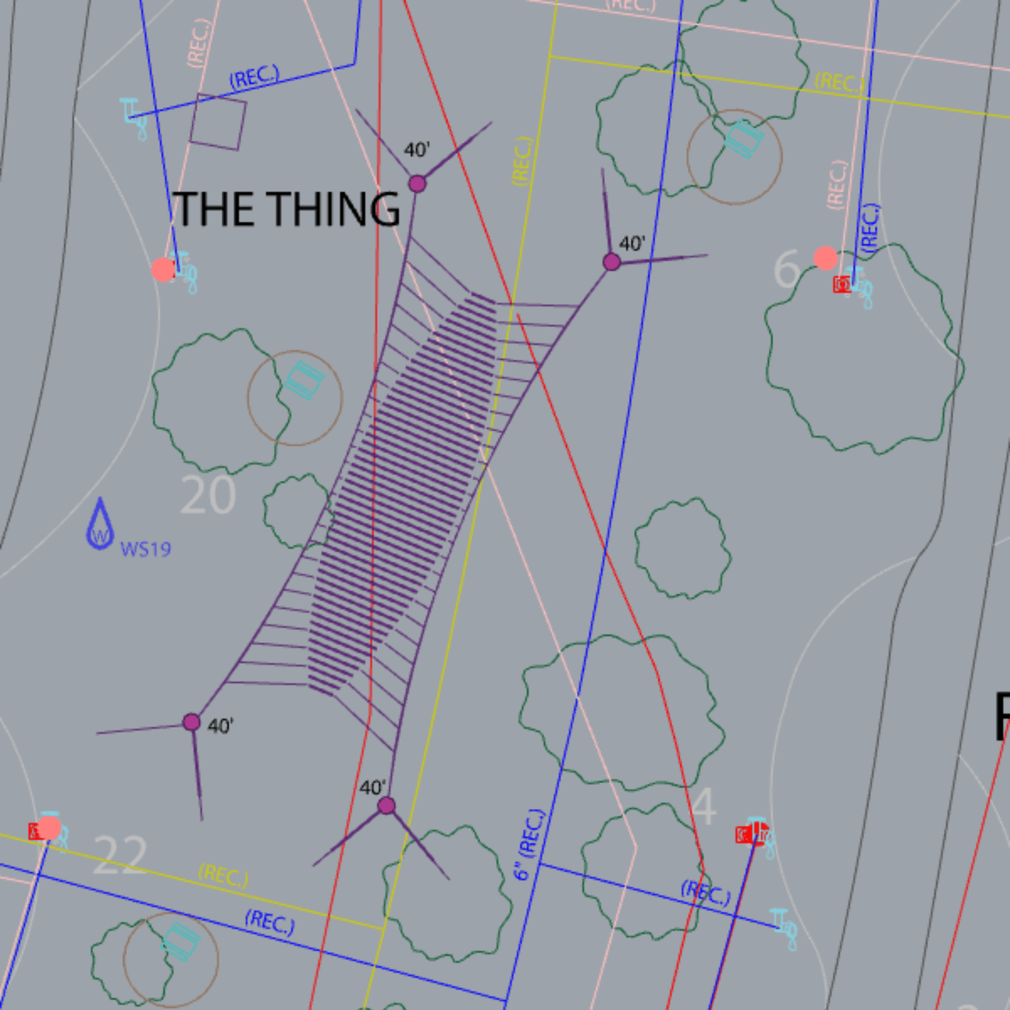 Customer Spotlight - Jack Braunschweiger - The Thing 1 Festival exhibit "The Thing" is laid out in CAD software.