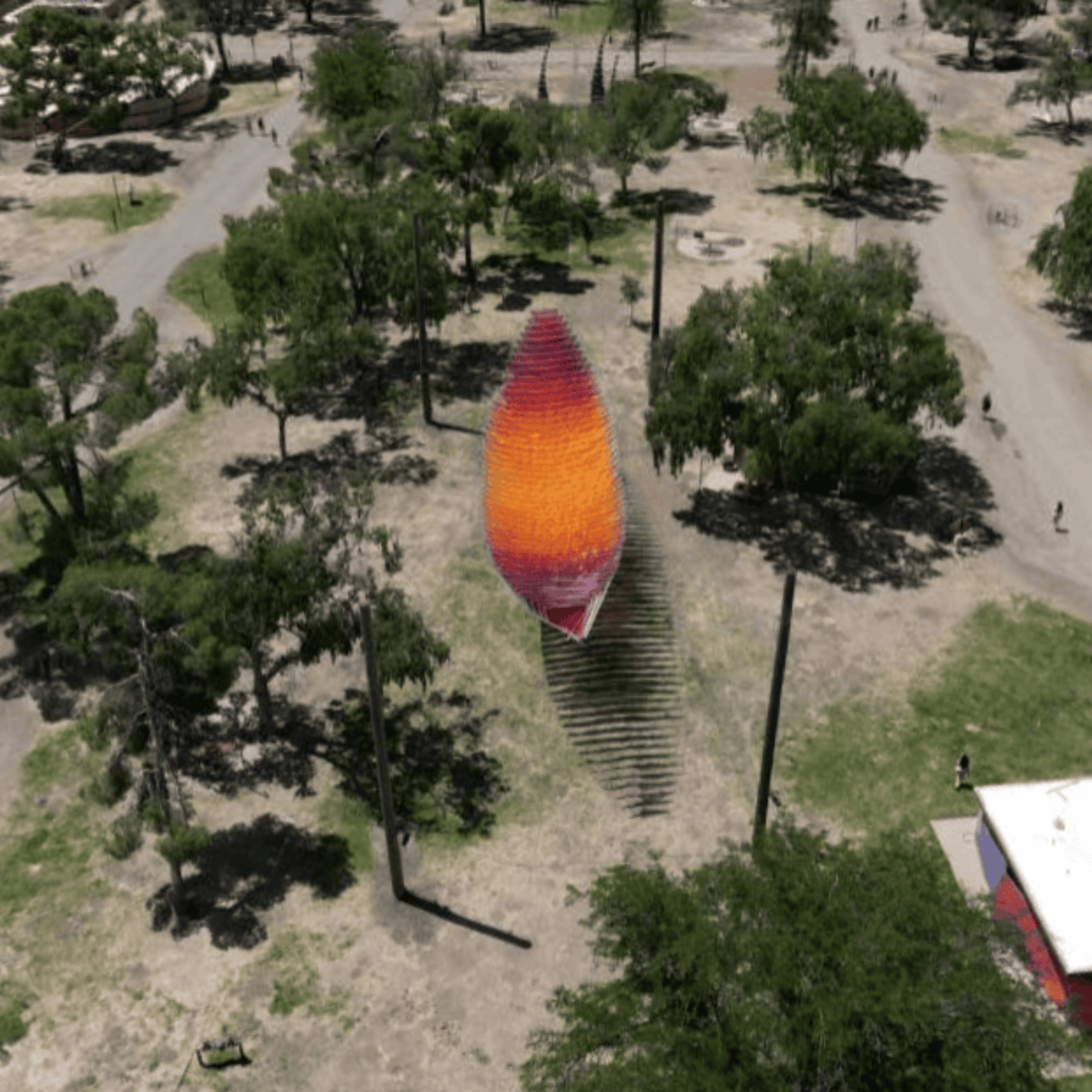 Customer Spotlight - Jack Braunschweiger - The Thing 3 Jack's field crews use ArcGIS Field Maps with the Arrow Gold+ GNSS receiver connected to RTK corrections to accurately, safely, and efficiently lay out "The Thing" art installation at a music and arts festival.