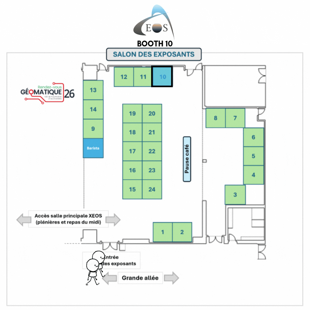 Floorplan 2026 Rendez vous Geomatique