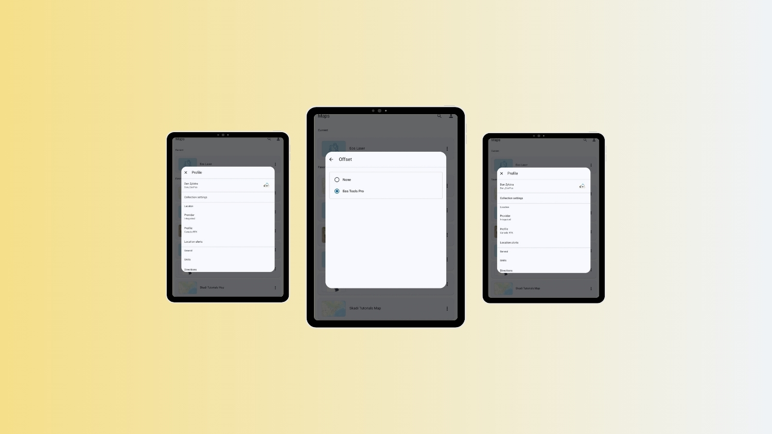How to Set ETP as Offset App in ArcGIS FM on Android